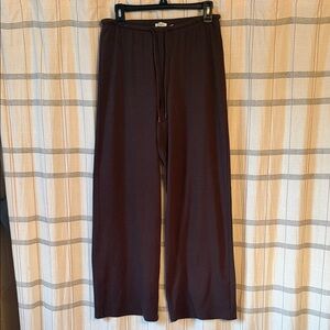 Aritzia BestHug Gilmore Pant Brown Small Wide Leg Lounge Sweatpants